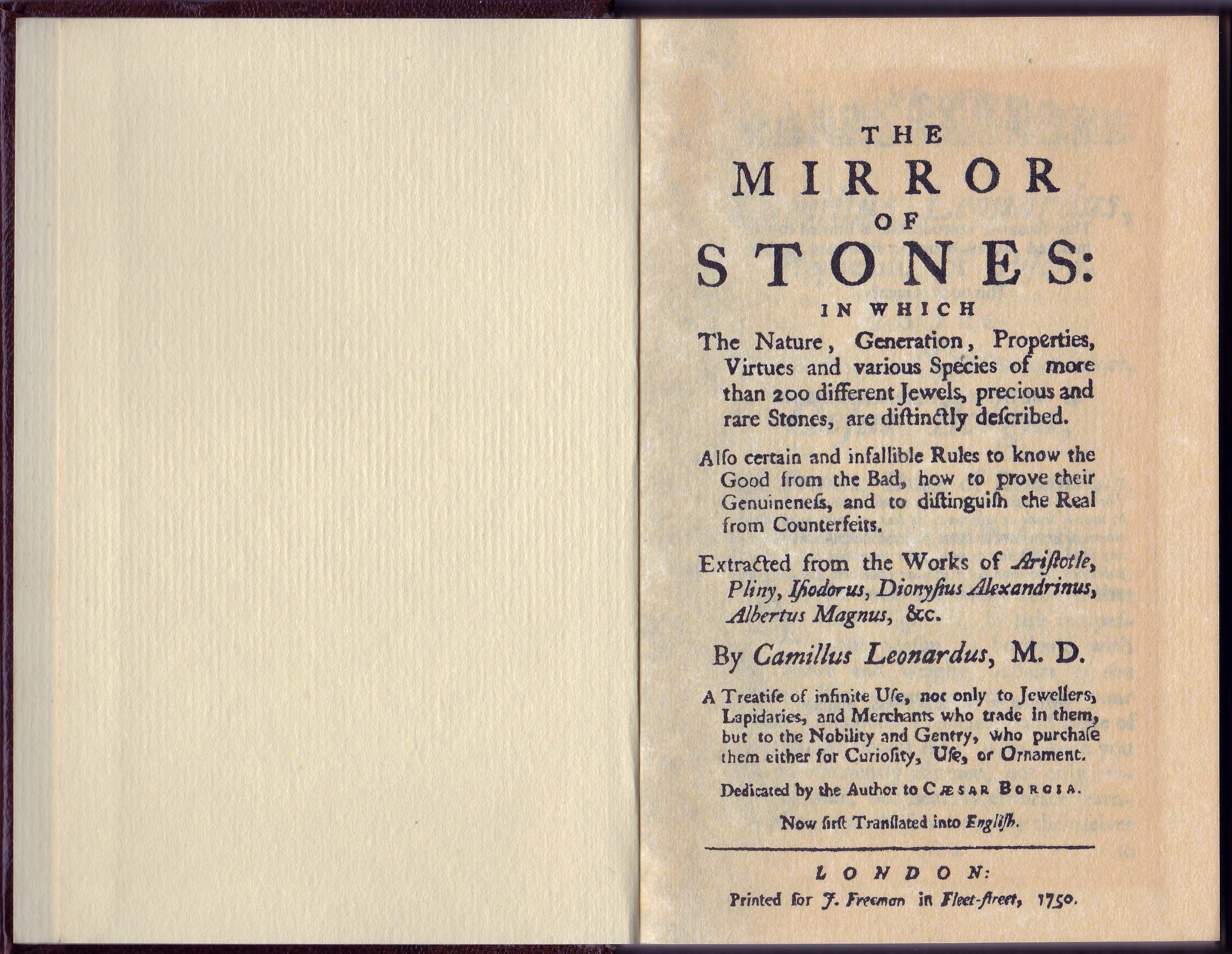 Mirror of Stones